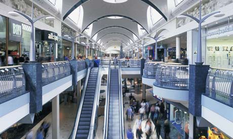 Blue Water Shopping Centre Inside