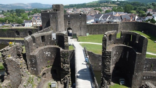  Caerphilly Castle Wales
