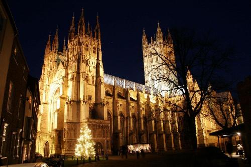 Canterbury Cathedral at Night
