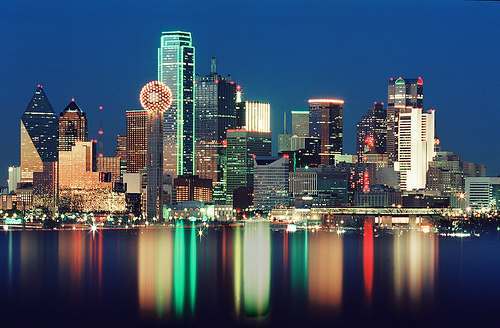 Dallas Texas at Night