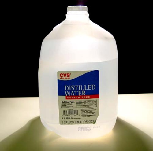 facts about distilled water